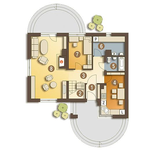 Drozd II bez garażu [B]