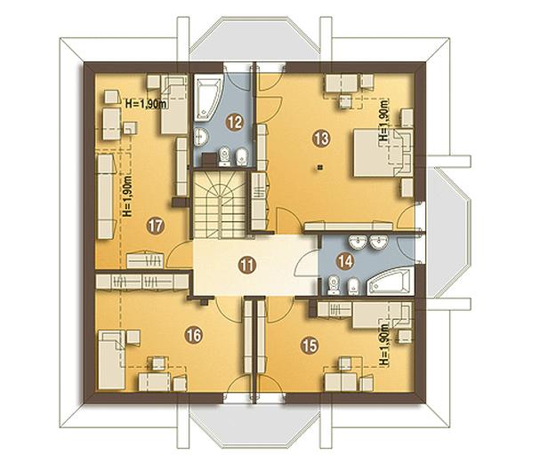 Dzierlatka III bez garażu [B]