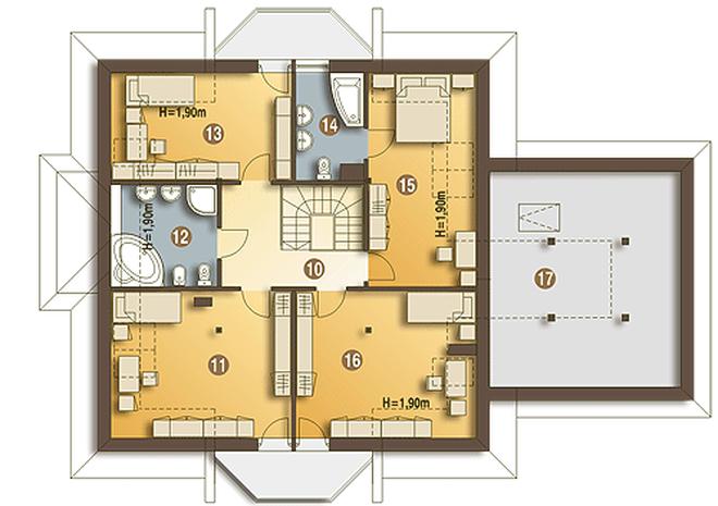 Dzierlatka V z garażem 2-st. [A1]