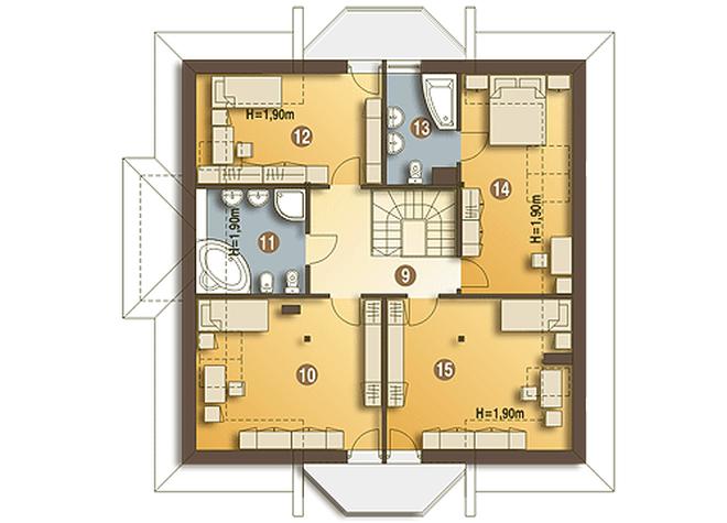 Dzierlatka V bez garażu [B]