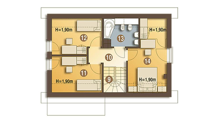 Eco 1 bez garażu [B]