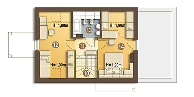 Eco 3 z garażem 1-st. [A]