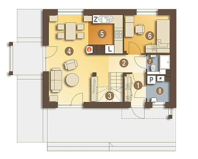 Eco 3 bez garażu [B]