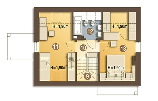 Eco 3 bez garażu [B]