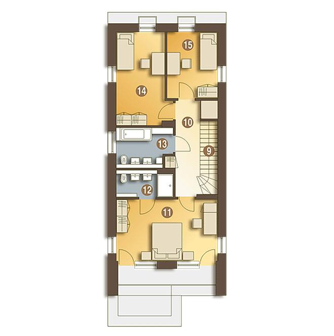 Eco 4 z garażem 1-st. [A]