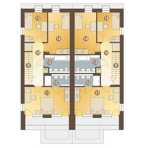 Eco 4 z garażem 1-st. [A-BL]