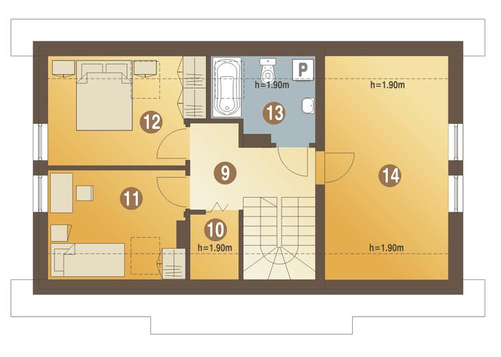 Emilka z garażem 1-st. [A1]