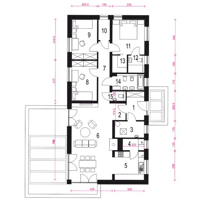 Flora bez garażu [B]