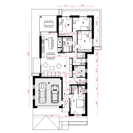 Galena III z garażem 2-st. [A]