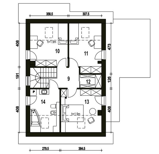 Głuszec z wiatą [A1]