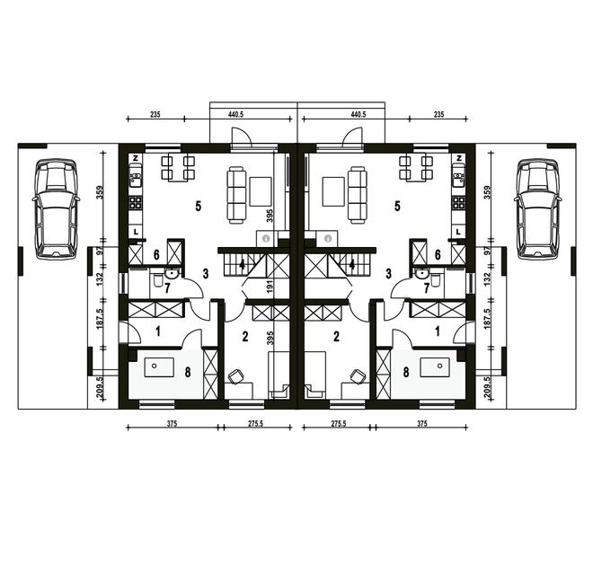 Głuszec z wiatą [A1-BL]
