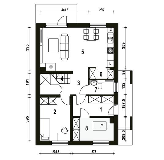 Głuszec bez garażu [B]