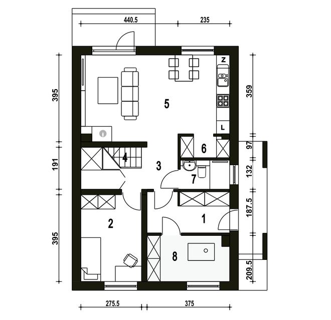 Głuszec bez garażu [B]