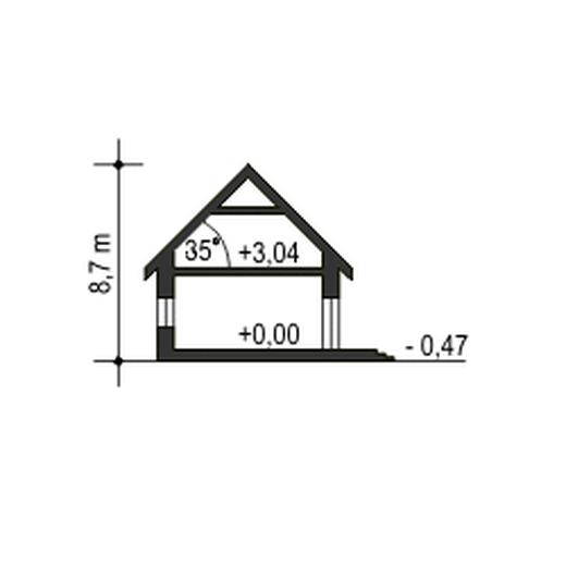 Głuszec II z garażem 1-st. [A]