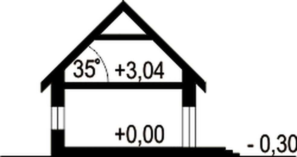 Głuszec III z garażem 1-st. [A]