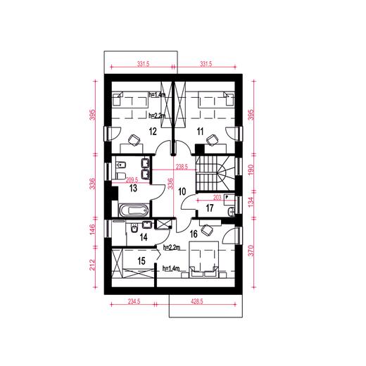 Głuszec III Mode z garażem 1-st. [A]