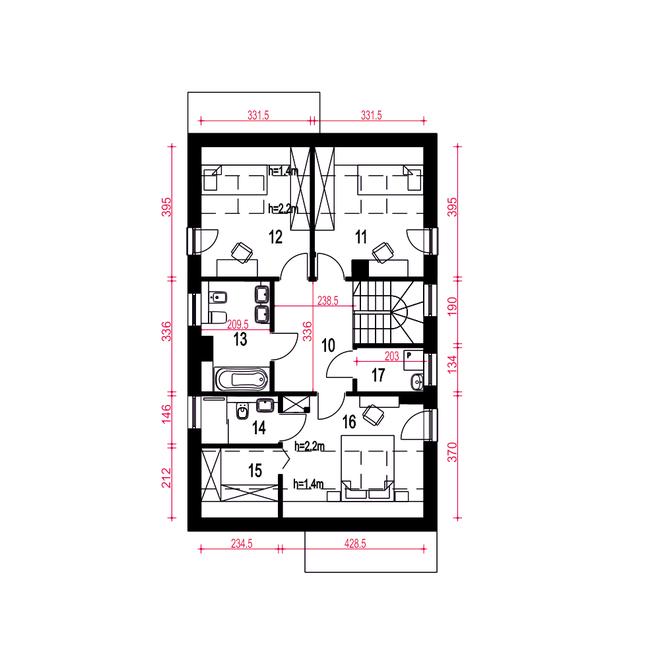 Głuszec III Mode z garażem 1-st. [A]