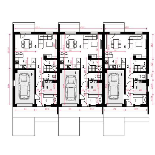 Głuszec III Mode z garażem 1-st. [A-SZ]