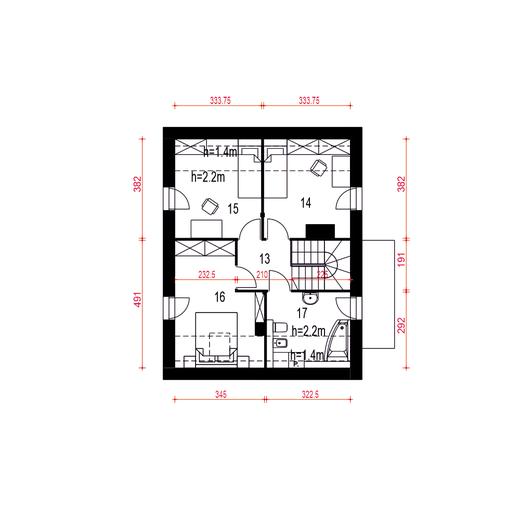 Grab z garażem 1-st. [A]
