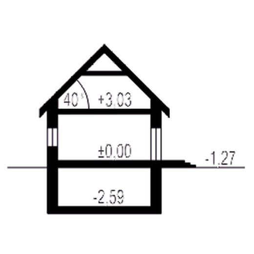 Grab z garażem 1-st. [A-BL1]