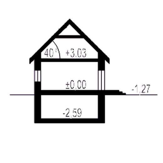 Grab z garażem 1-st. [A1-BL1]