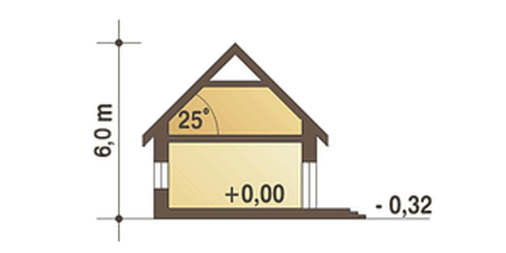 Gracjan z garażem 1-st. [A1]