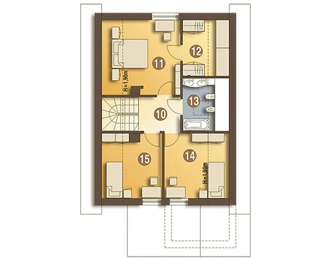 Greta III z garażem 1-st. [A]