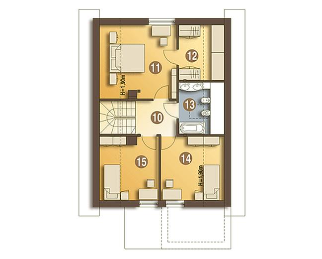 Greta III trend z garażem 1-st. [A]