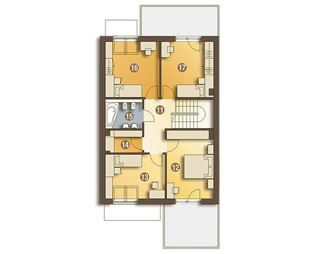 Gwarek z garażem 1-st. [A]