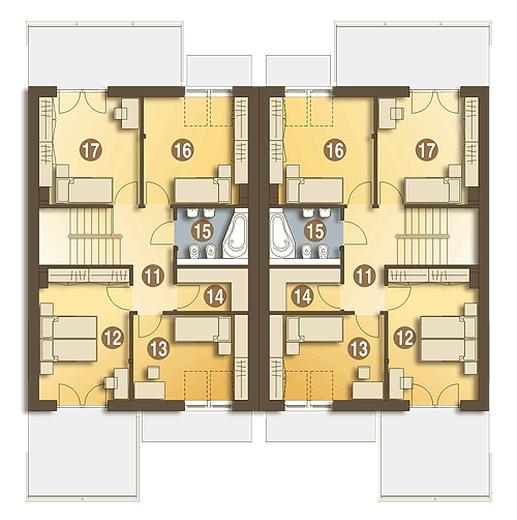 Gwarek II z garażem 1-st. [A-BL2]