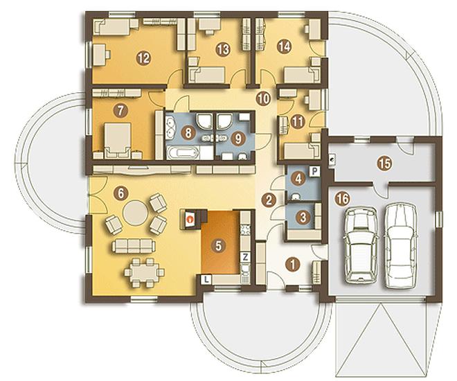 Helenka II z garażem 2-st. [A]