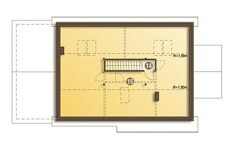 Hirek z garażem 1-st. [A]