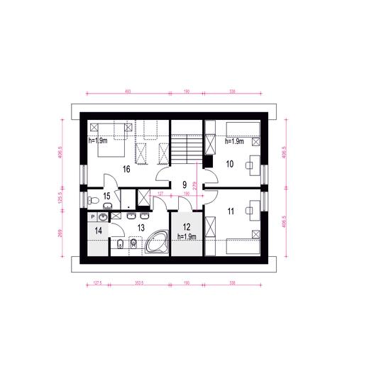 Igor z garażem 1-st. [A]