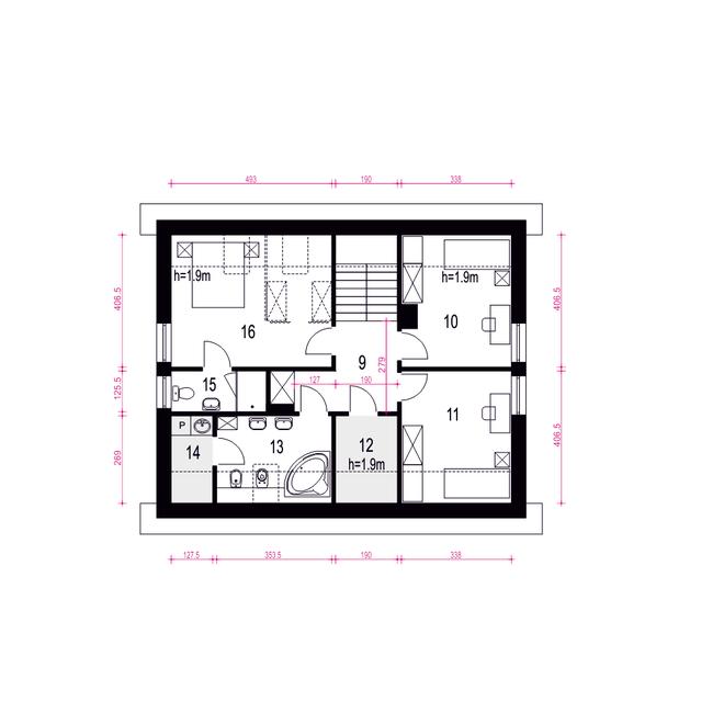 Igor z garażem 1-st. [A]