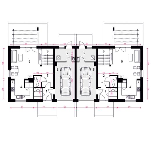 Igor z garażem 1-st. [A1-BL]