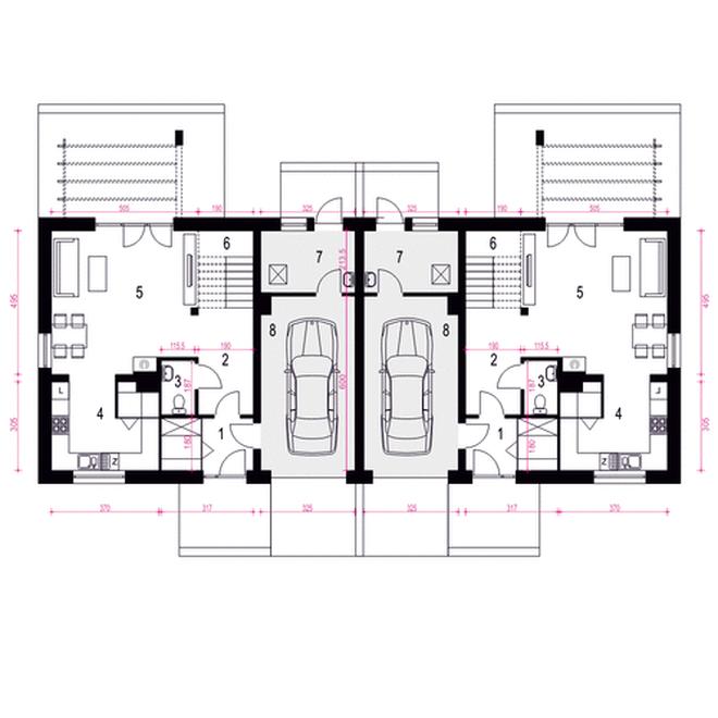 Igor z garażem 1-st. [A1-BL]