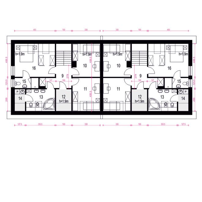 Igor z garażem 1-st. [A1-BL]