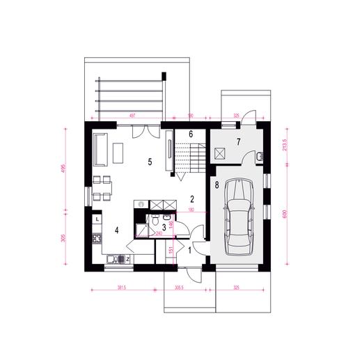 Igor IV z garażem 1-st. [A]
