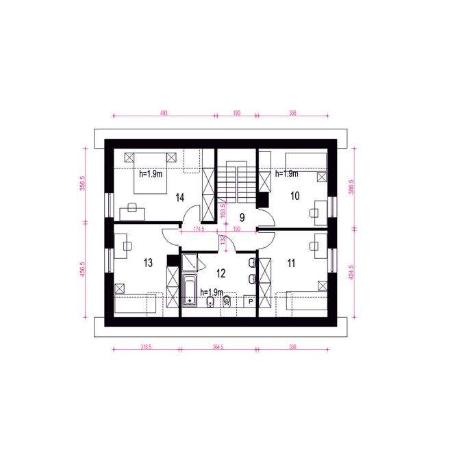 Igor IV z garażem 1-st. [A]