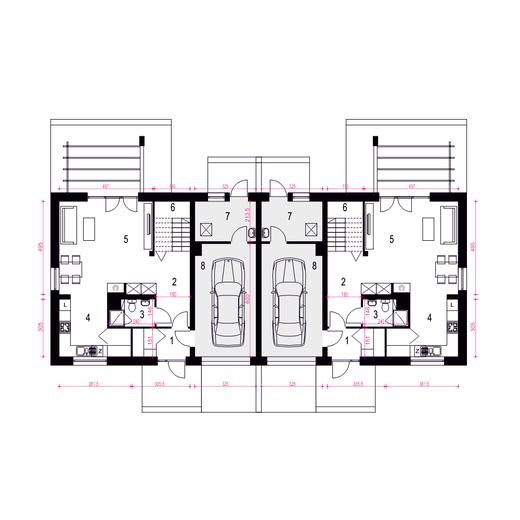 Igor IV z garażem 1-st. [A1-BL]