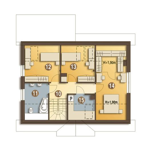 Inka II z garażem 1-st. [A]