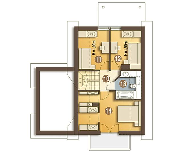 Iza z garażem 1-st. [A]