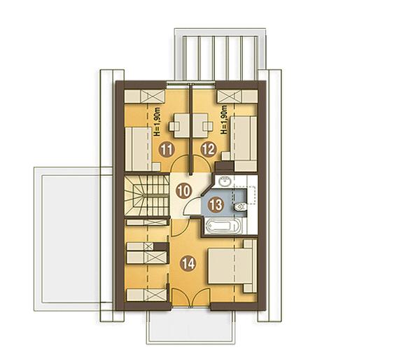 Iza trend z garażem 1-st. [A]
