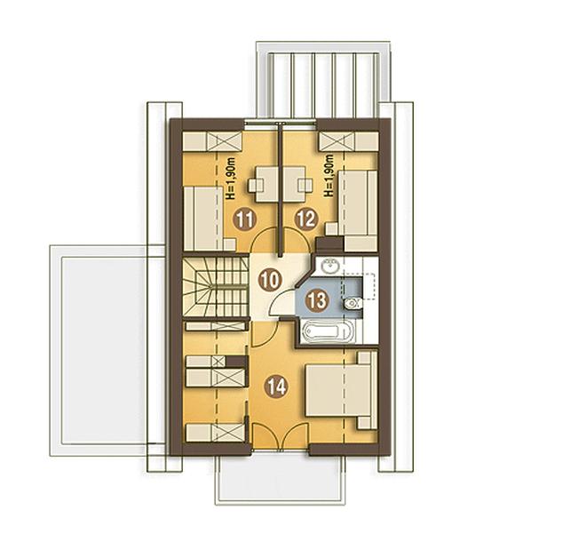 Iza trend z garażem 1-st. [A]