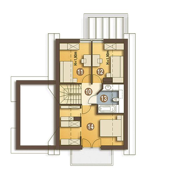 Iza trend z garażem 1-st. [A2]