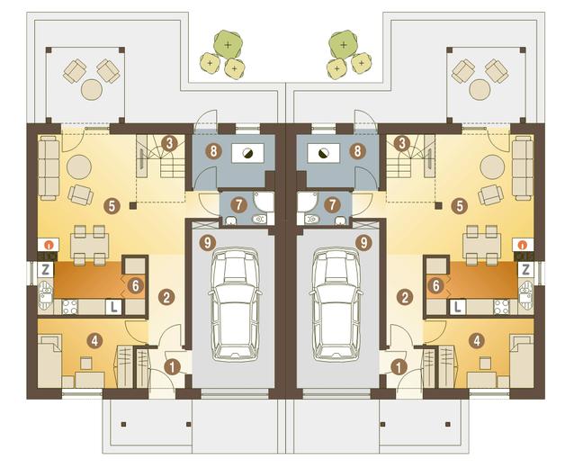 Jarząbek II z garażem 1-st. [A-BL1]
