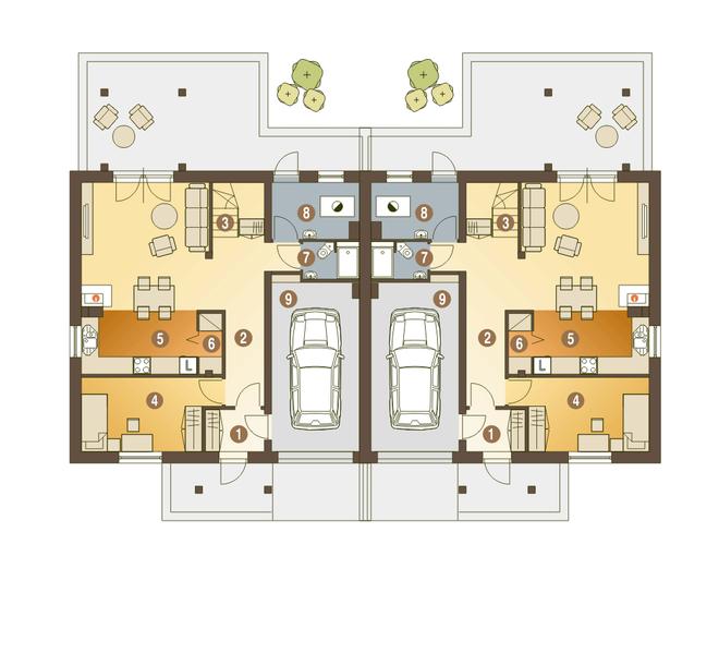 Jarząbek III z garażem 1-st. [A-BL1]