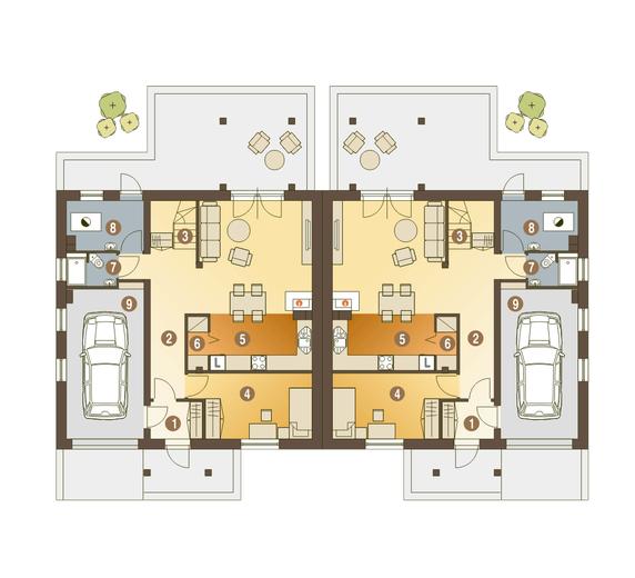 Jarząbek III z garażem 1-st. [A-BL2]