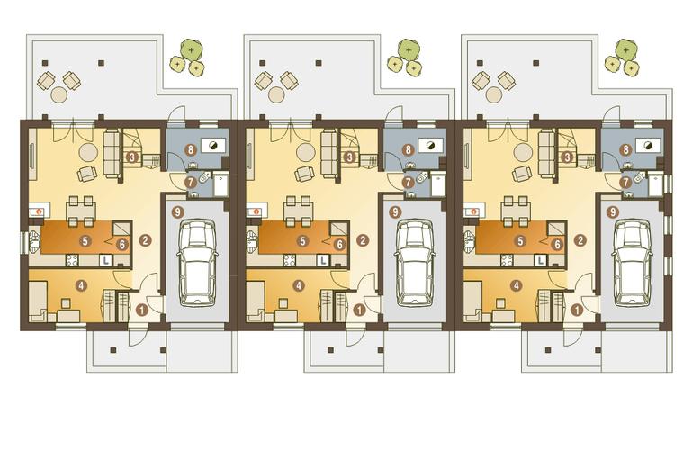 Jarząbek III z garażem 1-st. [A-SZ]