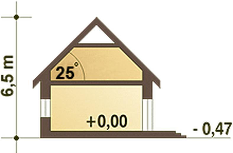 Jerzyk z garażem 1-st. [A]